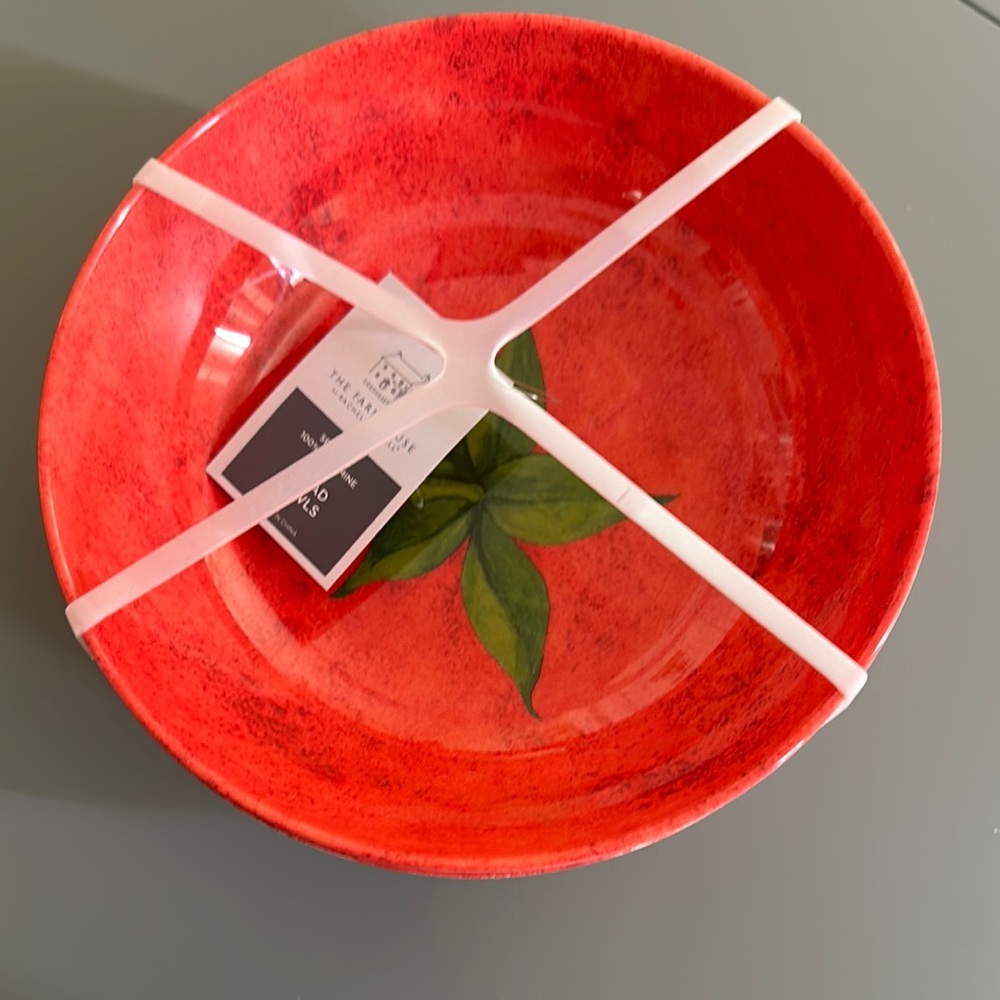 NWT Rachel Ashwell salad bowls  set of 4